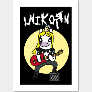 Heavy Metal Unicorn Posters and Art